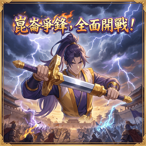 新墨魂崑崙爭鋒全面開戰廣告素材
